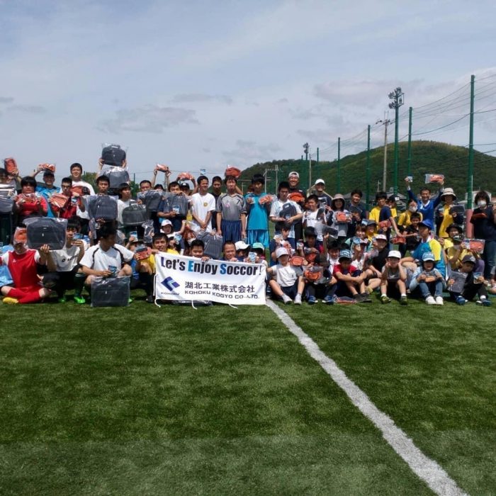 湖北工業プレゼンツ　第2回デフサッカー教室にて実施