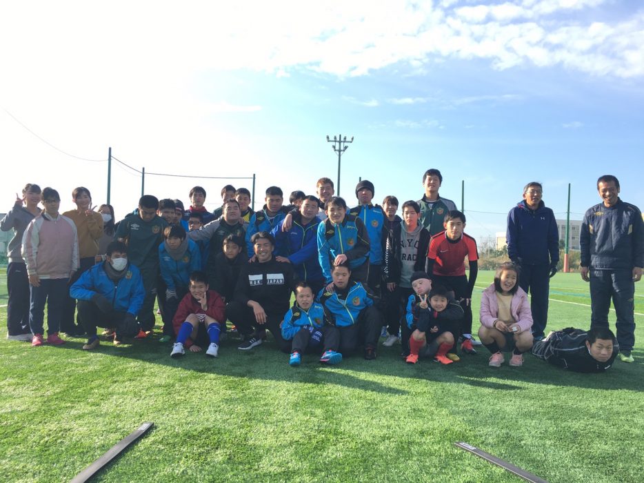 湖北工業プレゼンツ　第10回デフサッカー教室にて実施